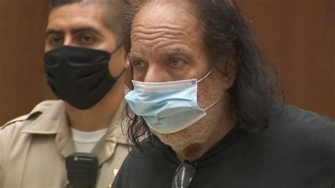 Ron Jeremy appears in court on June 26, 2020, in Los Angeles. Porn star Ron Jeremy has been indicted on more than 30 counts of sexual assault involving 21 women over the past two decades, the Los ...
